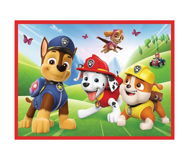 Puzzle trefl 2in1 memo patrula catelusilor echipa in actiune Puzzle trefl 2in1 memo patrula catelusilor echipa in actiune