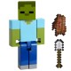Minecraft craft a block figurina zombi 8cm Minecraft craft a block figurina zombi 8cm