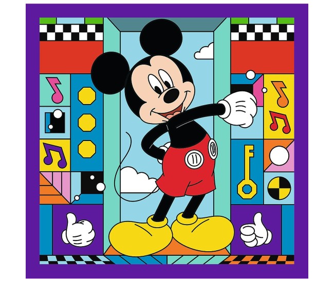 Puzzle trefl 3in1 mickey mouse si prietenii mickey si echipa lui vesela Puzzle trefl 3in1 mickey mouse si prietenii mickey si echipa lui vesela