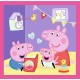 Puzzle trefl 3in1 peppa pig si prietenii Puzzle trefl 3in1 peppa pig si prietenii