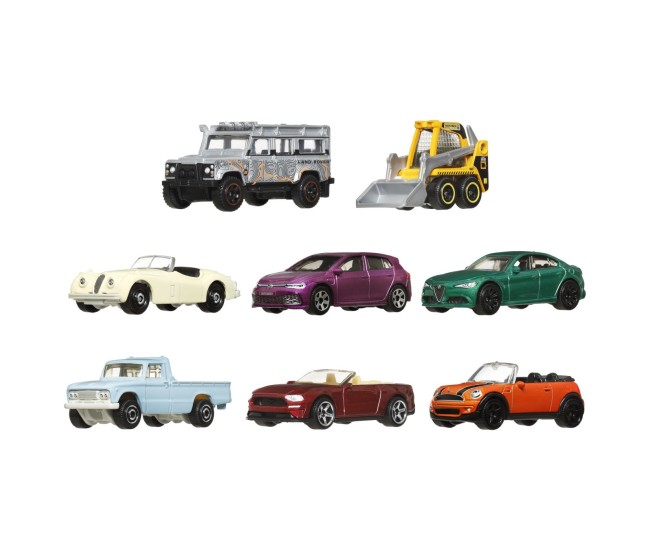 Matchbox set 8 masinute metalice exclusiv land rover 110 scara 1 la 64 Matchbox set 8 masinute metalice exclusiv land rover 110 scara 1 la 64
