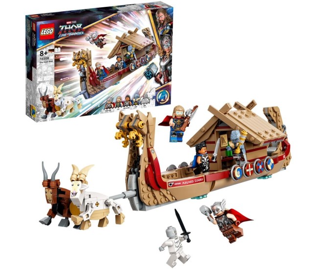 Lego super heroes barca trasa de capra 76208 Lego super heroes barca trasa de capra 76208
