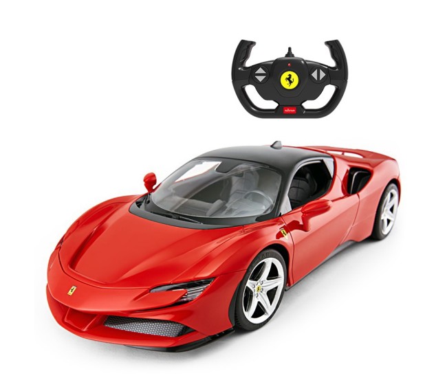 Masina cu telecomanda ferrari sf90 stradale scara 1 la 14 Masina cu telecomanda ferrari sf90 stradale scara 1 la 14