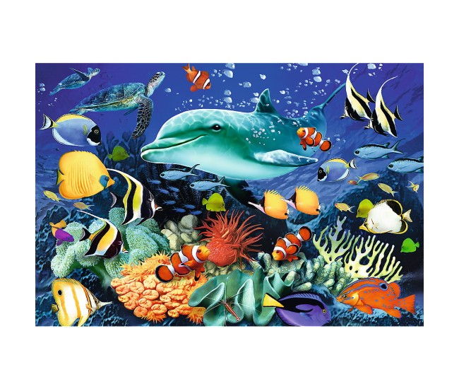 Puzzle trefl din lemn 500+1 piese viata marina Puzzle trefl din lemn 500+1 piese viata marina
