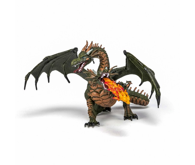 Papo figurina dragon cu 2 capete Papo figurina dragon cu 2 capete