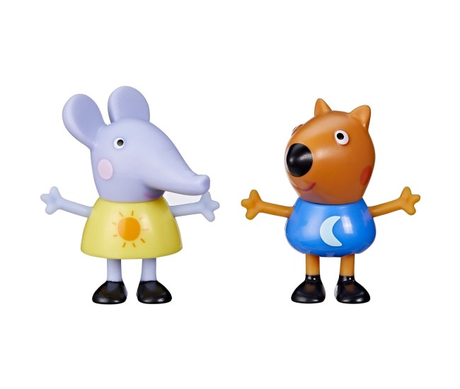Peppa pig prieteni buni set 2 figurine elefantul emily si vulpita freddy Peppa pig prieteni buni set 2 figurine elefantul emily si vulpita freddy