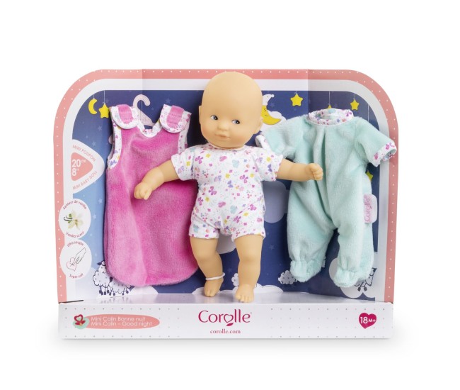 Corolle mpp set bebelusul calin noapte buna alb 20cm Corolle mpp set bebelusul calin noapte buna alb 20cm
