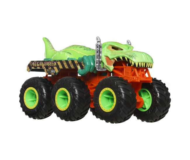 Hot wheels monster truck big rigs masinuta metalica cu 6 roti mega-wrex scara 1 la 64 Hot wheels monster truck big rigs masinuta metalica cu 6 roti mega-wrex scara 1 la 64