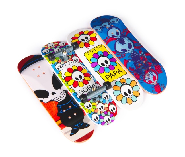 Tech deck pachet 4 piese fingerboard papa 9.6cm Tech deck pachet 4 piese fingerboard papa 9.6cm