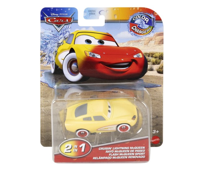 Cars masinuta fulger mcqueen cu culori schimbatoare Cars masinuta fulger mcqueen cu culori schimbatoare