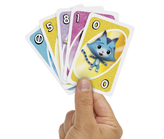Joc de carti uno junior gabbys dollhouse