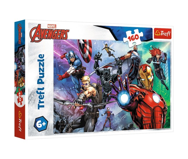 Puzzle trefl 160 disney marvel eroi in actiune razbunatorii Puzzle trefl 160 disney marvel eroi in actiune razbunatorii