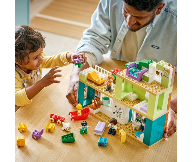 Lego duplo casa moderna de familie 3 in 1 cu figurine 10470
