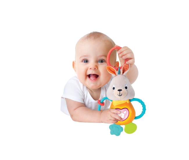 Winfun zornaitoare iepuras cu sunete si lumini Winfun zornaitoare iepuras cu sunete si lumini