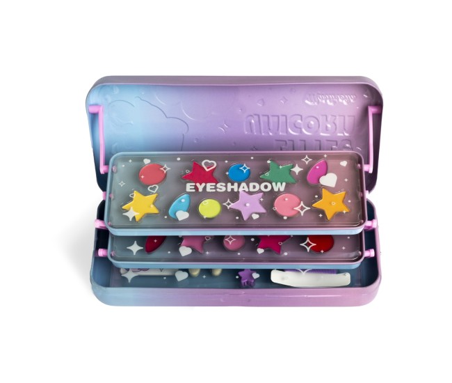 Martinelia little unicorn caseta makeup 3 niveluri Martinelia little unicorn caseta makeup 3 niveluri