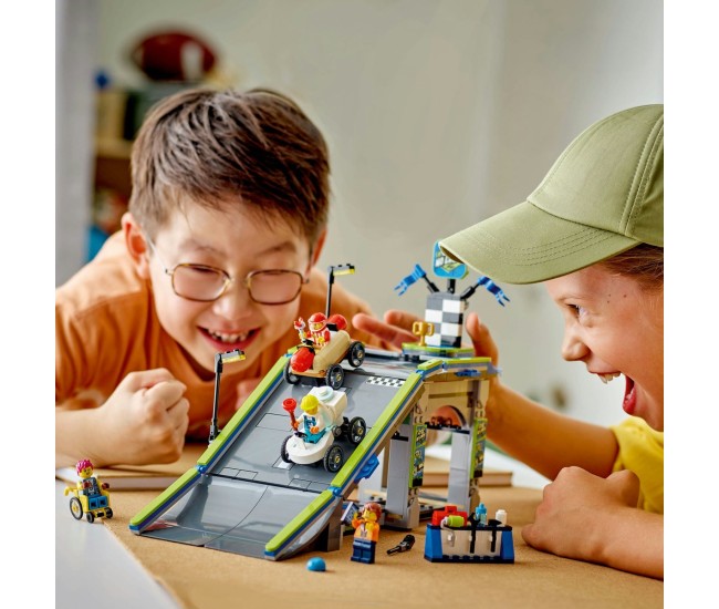 Lego city fara limite: rampa pentru curse de masini 60460 Lego city fara limite: rampa pentru curse de masini 60460