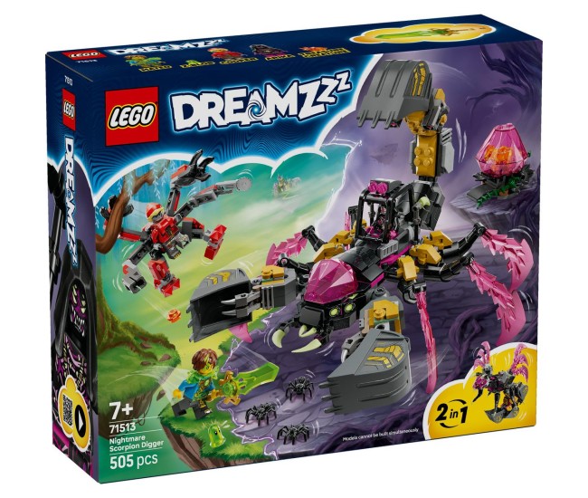 Lego dreamzzz excavator scorpion de cosmar 71513