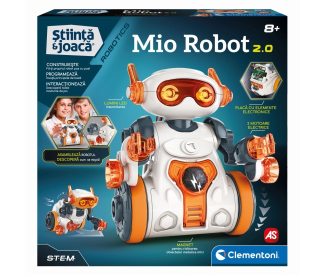 Stiinta si joaca robotics robotul mio 2.0 Stiinta si joaca robotics robotul mio 2.0
