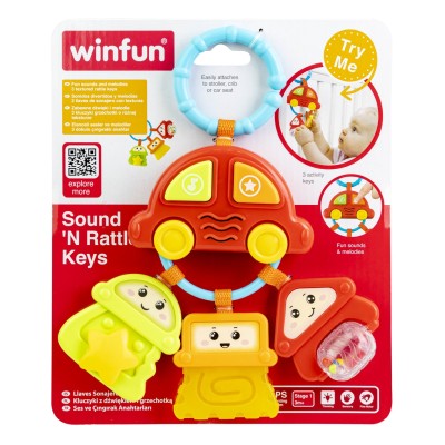 Winfun zornaitoare masinuta cu 3 chei