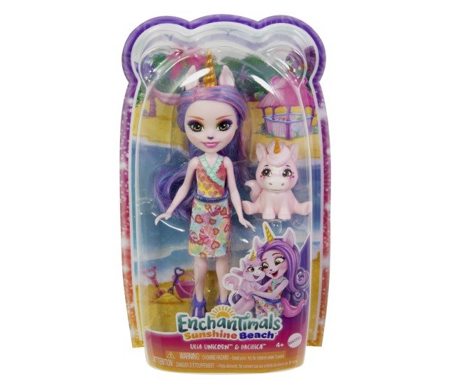 Enchantimals papusi si animalute ulia unicorn si pacifica Enchantimals papusi si animalute ulia unicorn si pacifica