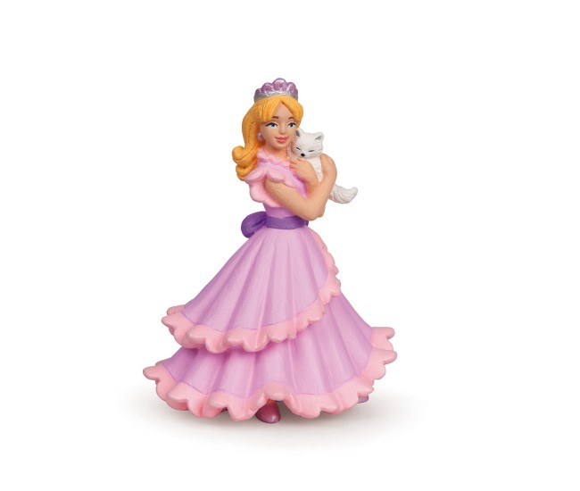 Papo figurina printesa cu pisica Papo figurina printesa cu pisica