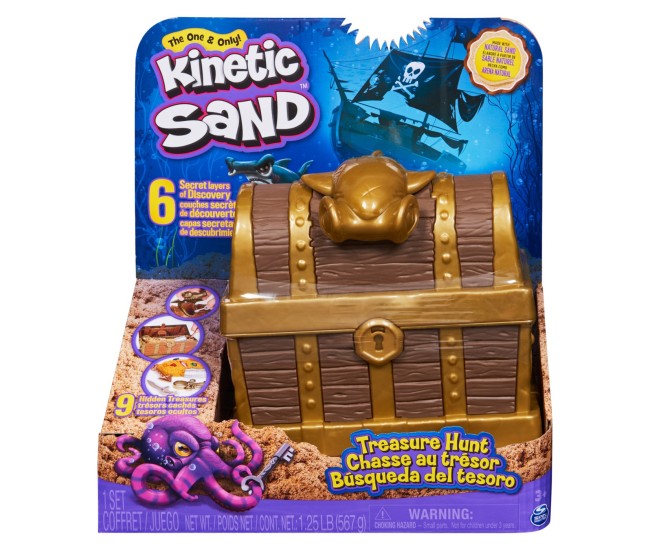 Kinetic sand cutia de comori Kinetic sand cutia de comori