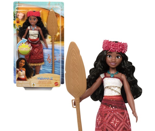 Disney vaiana 2 set papusa vaiana muzicala cu accesorii Disney vaiana 2 set papusa vaiana muzicala cu accesorii