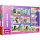 Puzzle trefl 10in1 gabbys dollhouse in universul lui gabby Puzzle trefl 10in1 gabbys dollhouse in universul lui gabby