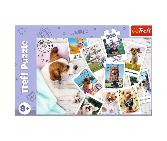 Puzzle trefl 300 poze din vacanta Puzzle trefl 300 poze din vacanta