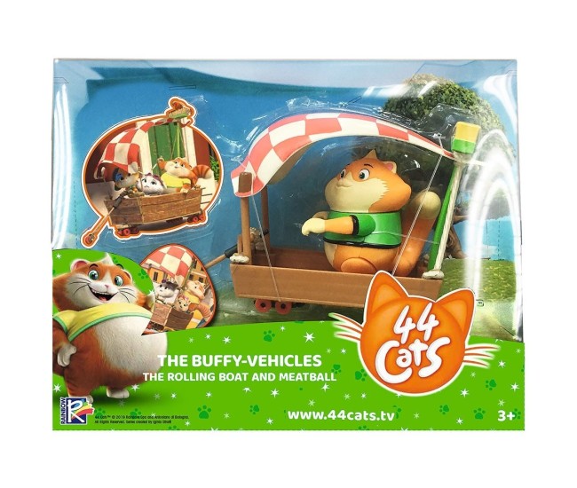 44 de pisici set figurina meatball cu barcuta