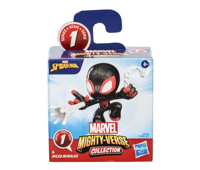 Spider man mighty verse seria 1 figurina miles morales 6cm Spider man mighty verse seria 1 figurina miles morales 6cm