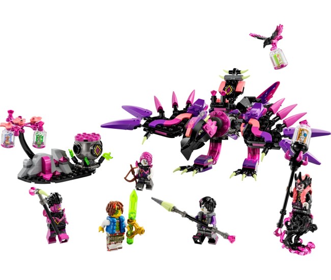 Lego dreamzzz creaturile de cosmar ale vrajitoarei din never 71483 Lego dreamzzz creaturile de cosmar ale vrajitoarei din never 71483