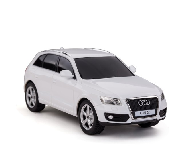 Masina cu telecomanda audi q5 alb cu scara 1 la 24 Masina cu telecomanda audi q5 alb cu scara 1 la 24