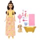 Disney princess papusa bella cu catel si accesorii Disney princess papusa bella cu catel si accesorii