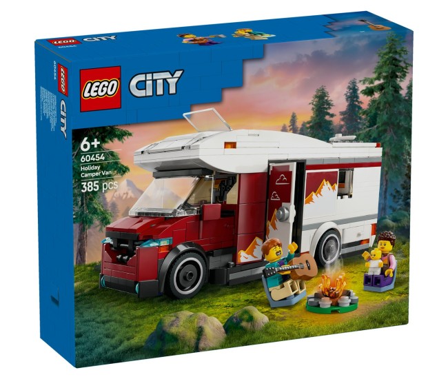 Lego city rulota pentru aventuri de vacanta 60454