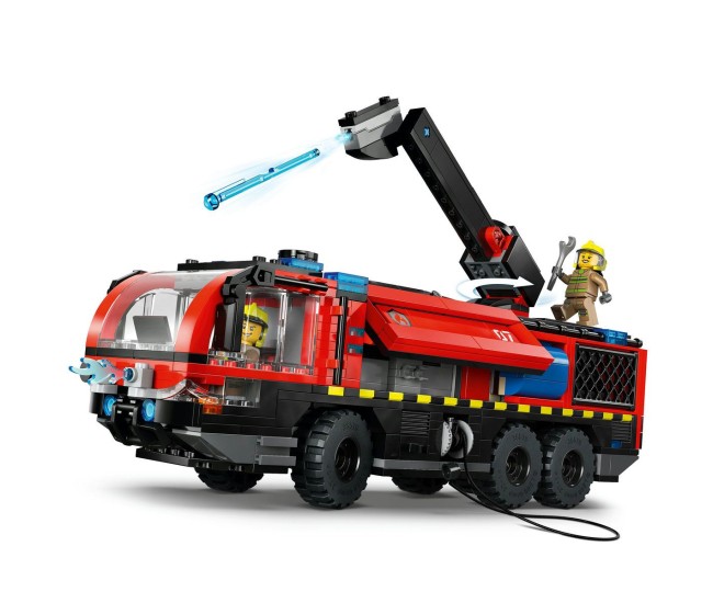 Lego city autospeciala de pompieri la aeroport 60499