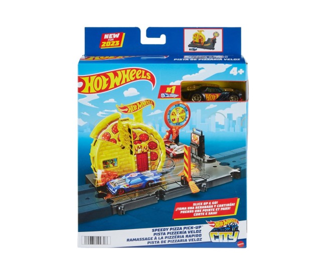Hot wheels city explorer speedy pizza pick up Hot wheels city explorer speedy pizza pick up