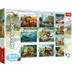 Puzzle trefl 10in1 lumea dinozaurilor Puzzle trefl 10in1 lumea dinozaurilor