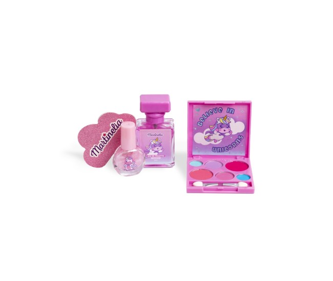 Martinelia little unicorn makeup set infrumusetare si parfum