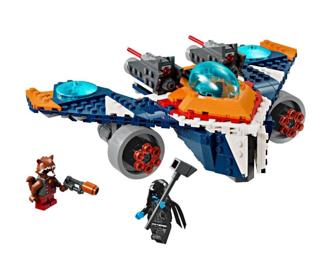 Lego super heroes avionul de lupta al lui rocket vs ronan 76278 Lego super heroes avionul de lupta al lui rocket vs ronan 76278