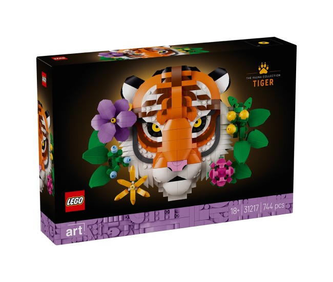 Lego art colectia de fauna tigru 31217 Lego art colectia de fauna tigru 31217