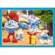 Puzzle trefl 4in1 strumfii satul strumfilor Puzzle trefl 4in1 strumfii satul strumfilor