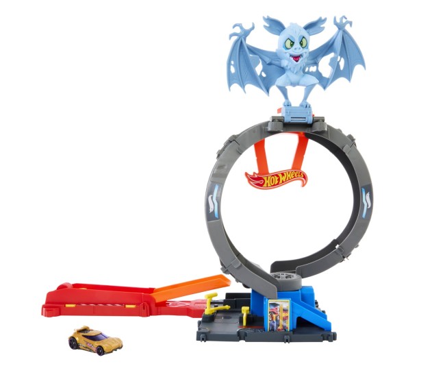 Hot wheels city pista inamicilor bucla liliacului Hot wheels city pista inamicilor bucla liliacului