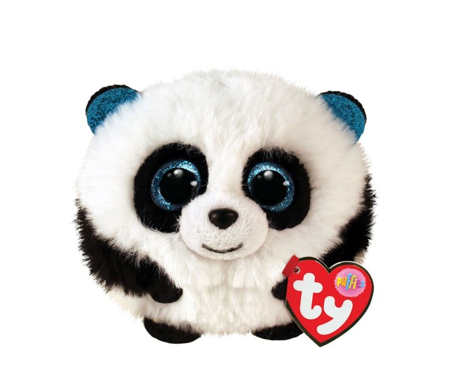 Plus ty 8cm beanie balls bamboo ursuletul panda Plus ty 8cm beanie balls bamboo ursuletul panda