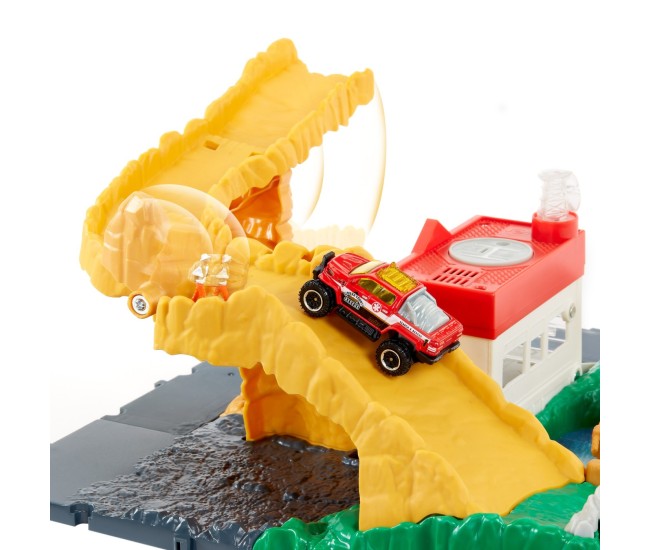 Matchbox set action drivers canionul cu sunete si lumini