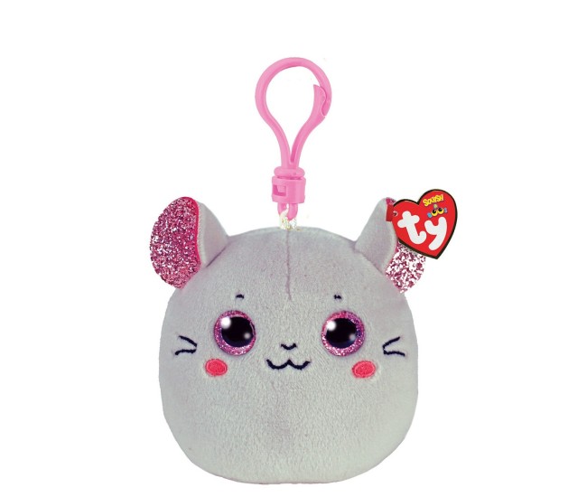 Plus breloc ty 8.5cm squishy beanies soricel catnip Plus breloc ty 8.5cm squishy beanies soricel catnip