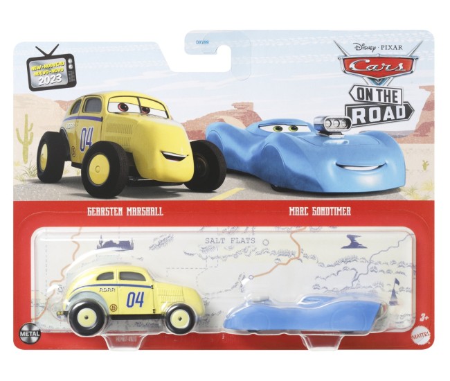 Cars3 set 2 masinute metalice gearsten marshall si marc sondtimer Cars3 set 2 masinute metalice gearsten marshall si marc sondtimer