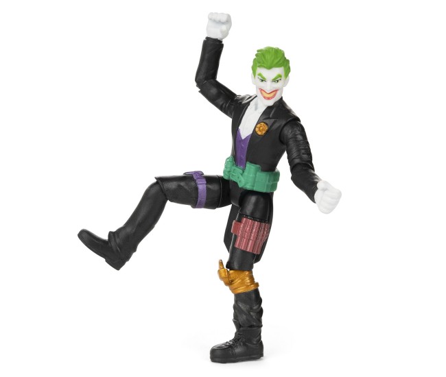Figurina joker articulata 10cm cu 3 accesorii surpriza Figurina joker articulata 10cm cu 3 accesorii surpriza
