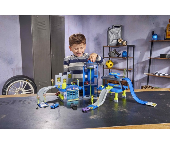Majorette creatix set sectia de politie cu sunete si lumini Majorette creatix set sectia de politie cu sunete si lumini