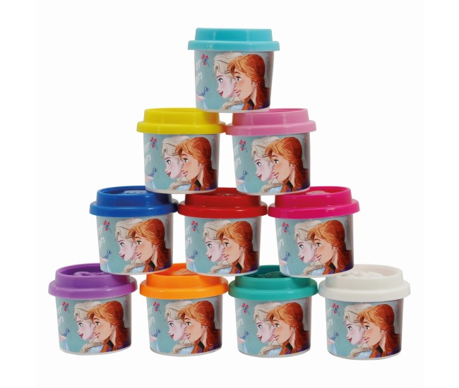 10 borcanase de plastilina frozen in punga de plastic 10 borcanase de plastilina frozen in punga de plastic
